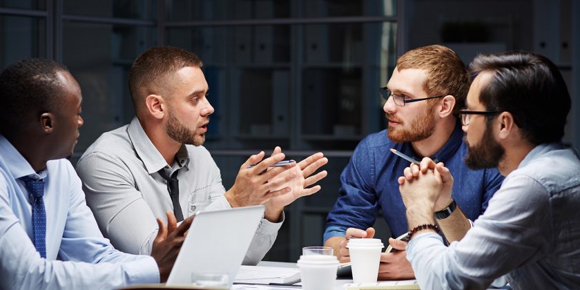 Corporate strategy for collaborative thinking